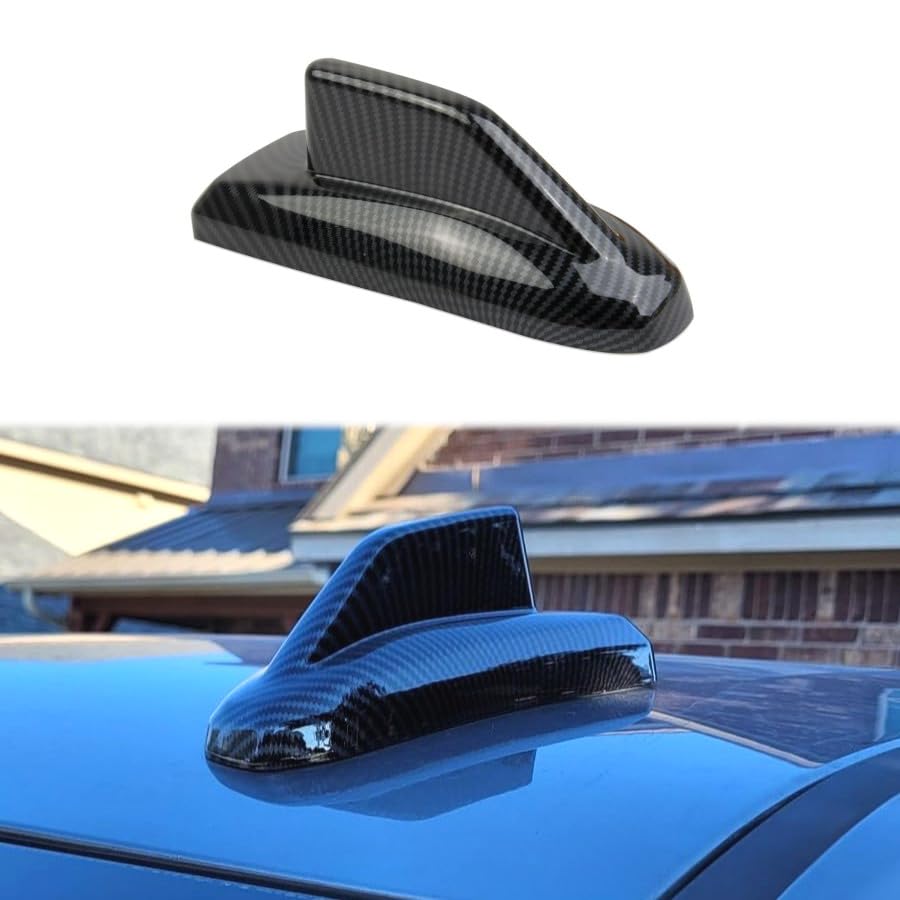 Fewshaw front view shark fin cover showing clean lines and sportier look