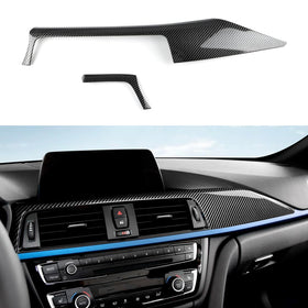 FEXIDA front view of dashboard cover showing clean carbon fiber look and improved style