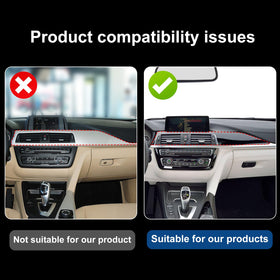 FEXIDA installed in BMW interior illustrating precise fit and upgraded cockpit appearance