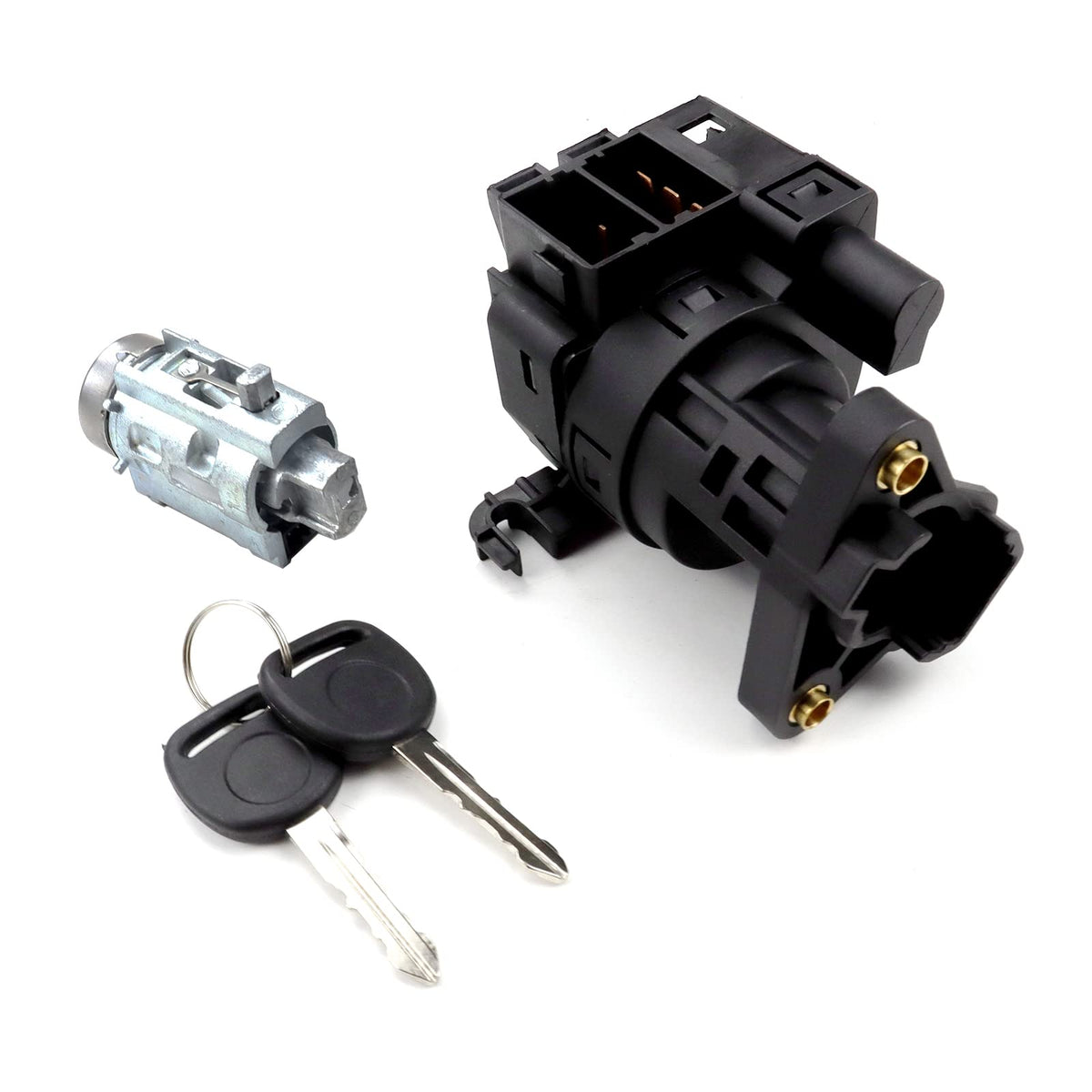 FEXON front assembly showing ignition switch and lock cylinder, ensures reliable starts