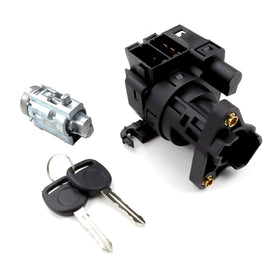 FEXON front assembly showing ignition switch and lock cylinder, ensures reliable starts