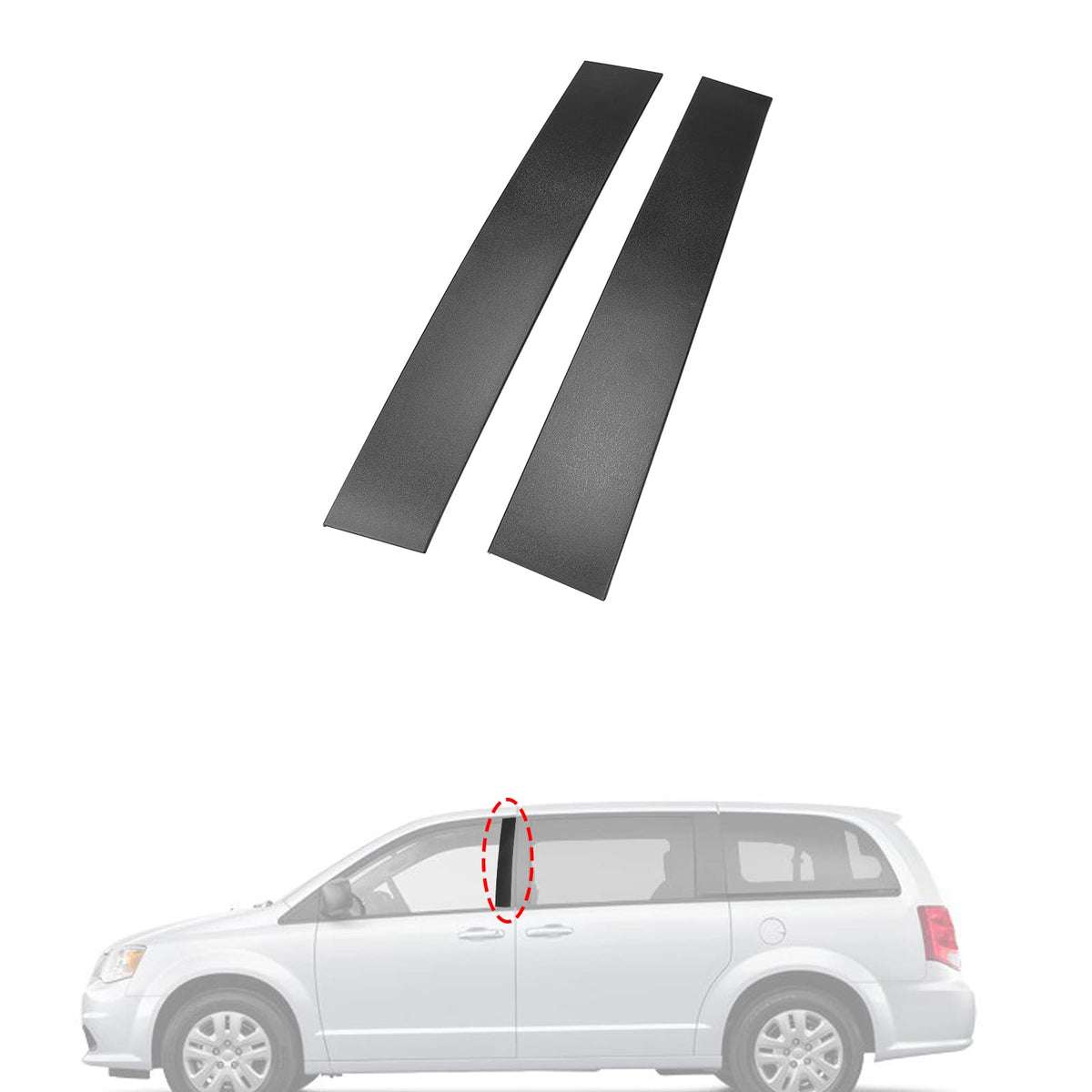 FEXON front B pillar trim kit packaging shows brand and quality