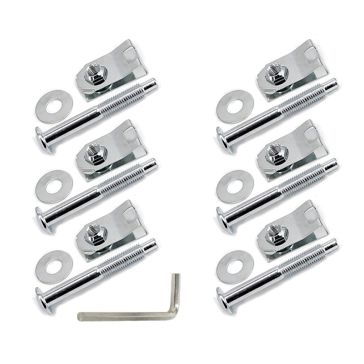 FEXON front view of bolt kit packaging showing included hardware and fitment