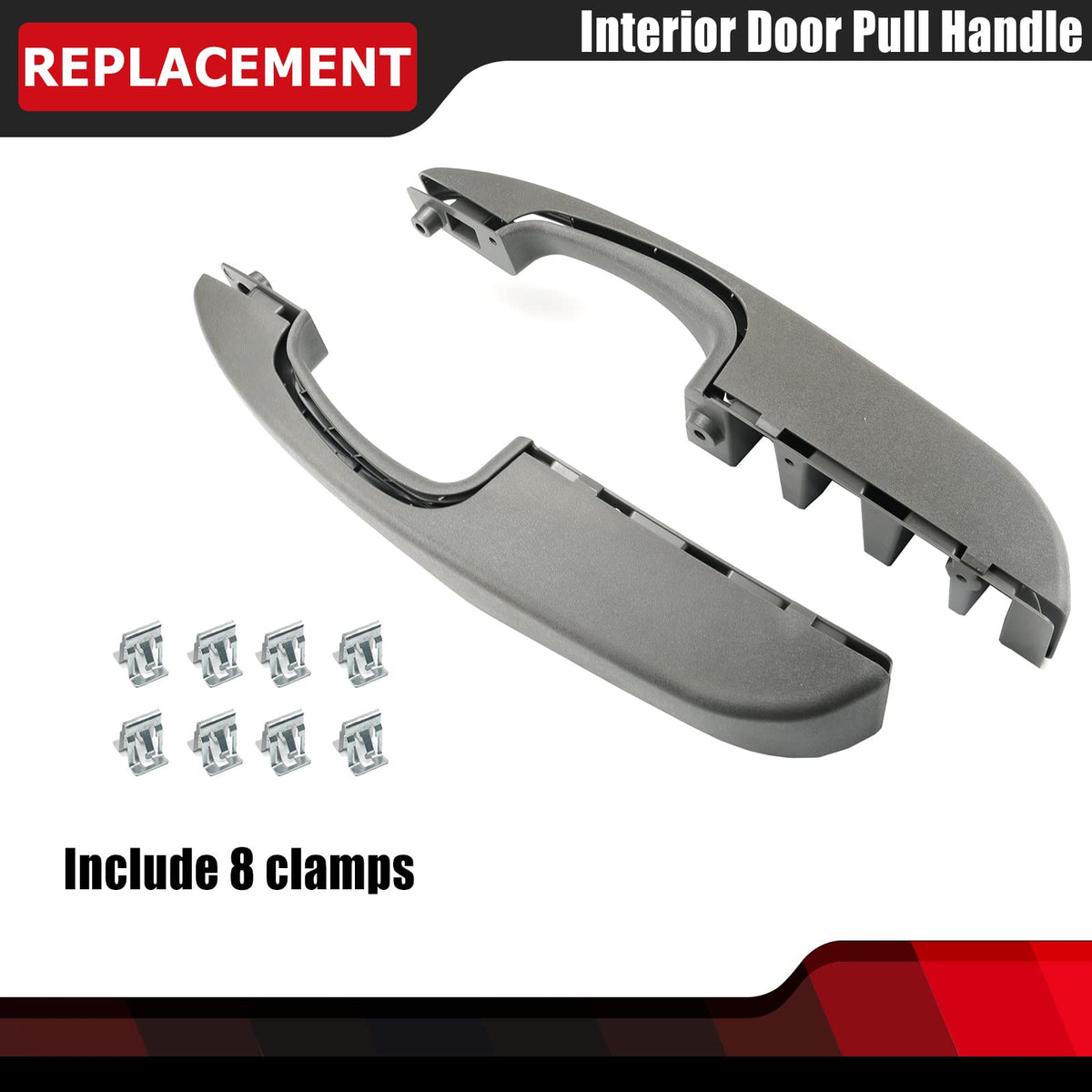 FEXON passenger-side handle mounted on door panel for seamless interior match