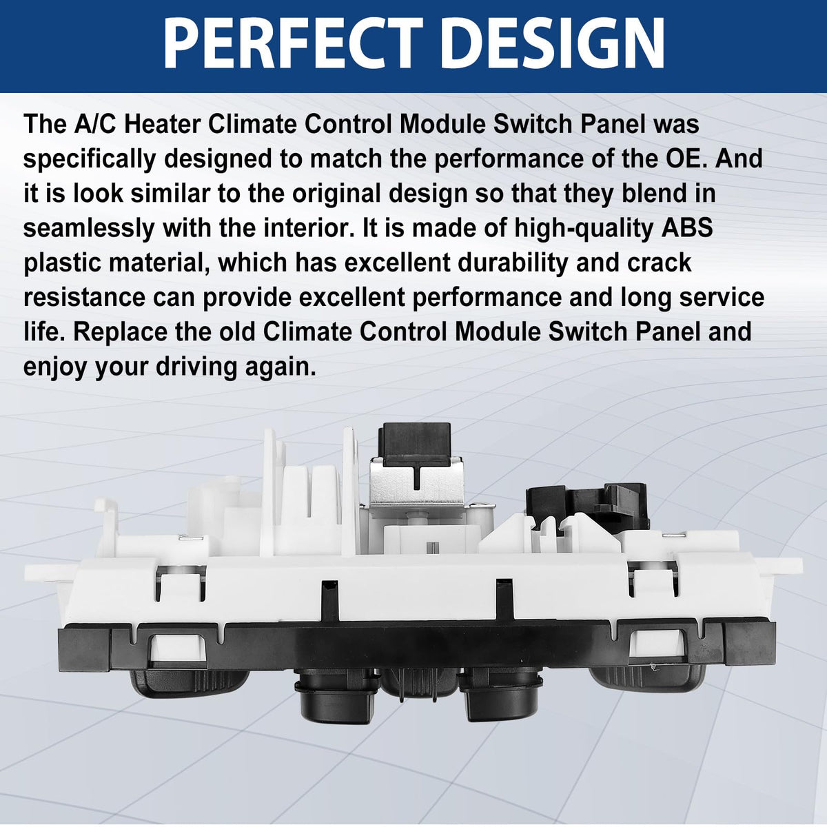 FEXON material texture ABS plastic close detail showing durability and crack resistance