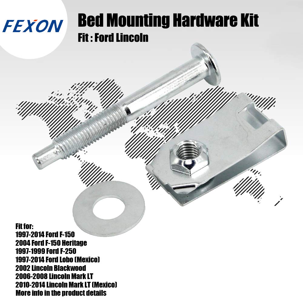 FEXON nuts and washers laid out to show full kit contents and reliability