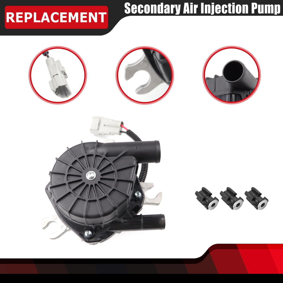 FEXON pump installed in Tacoma showing proper fit and restored air flow