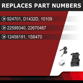 FEXON ignition switch wiring harness view, simplifies direct-fit electrical connection