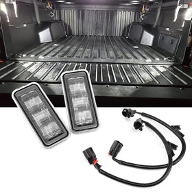 FEXON front view of LED bed light showing compact, easy-fit design for Tacoma