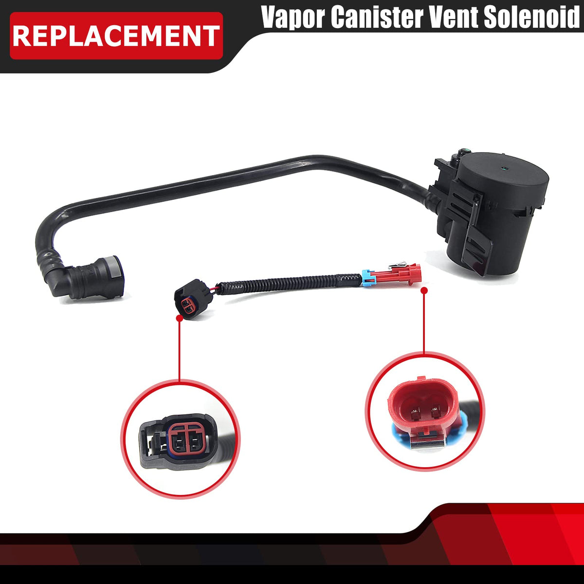 FEXON vent solenoid installed under hood demonstrating correct fit and improved function