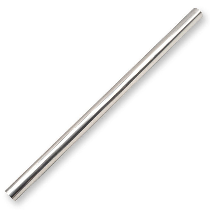 FGJQEFG front view of 2.25-inch straight pipe showing smooth finish and fit