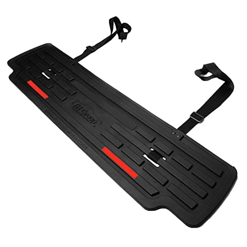 FH Group BumperButler folded inside trunk showing compact storage benefit