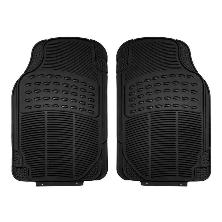 FH Group front set packaging showing two solid black mats and brand labeling