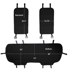 FH Group edge stitching and padding detail providing reinforced durability and comfort