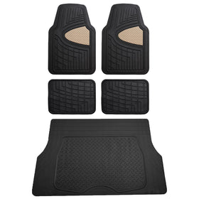 FH Group front mat beige front view showing protection and style