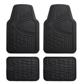 FH Group front mats flat lay showing full set and fit benefits