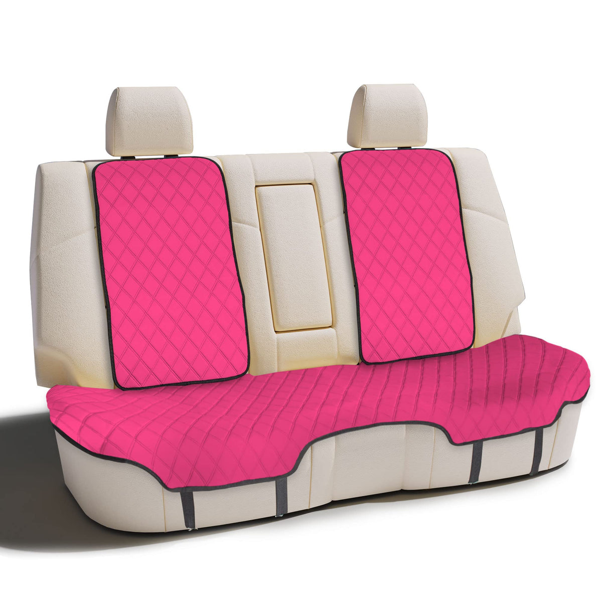 FH Group front seat cushion packaging showing pink protector benefit