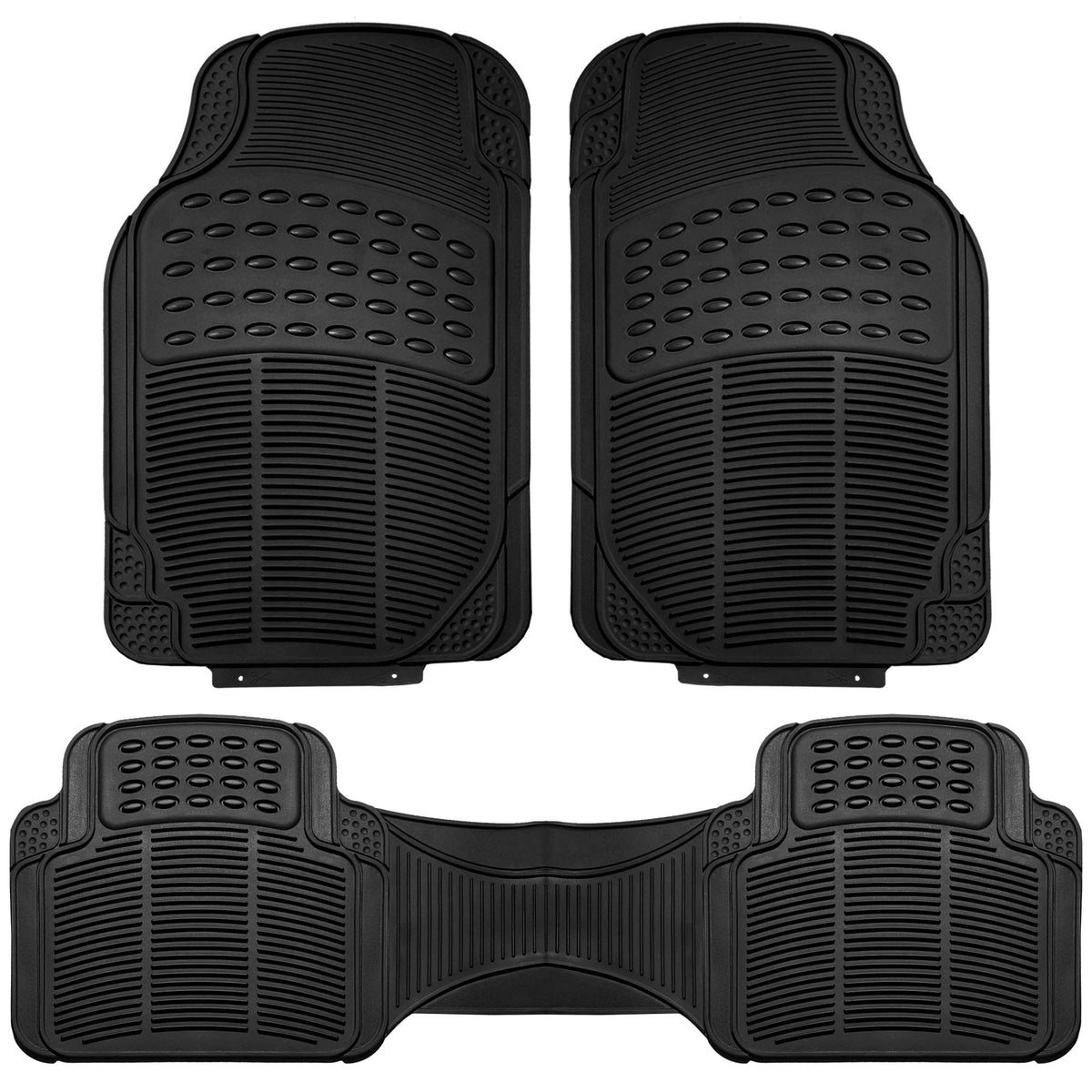 FH Group three-piece set front view showing universal coverage and rugged protection
