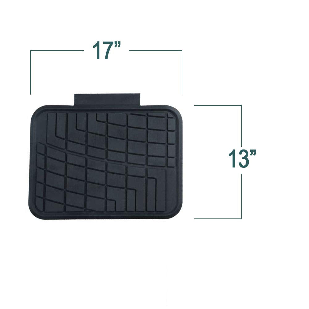 FH Group installed front mat in vehicle providing neat fit and protection