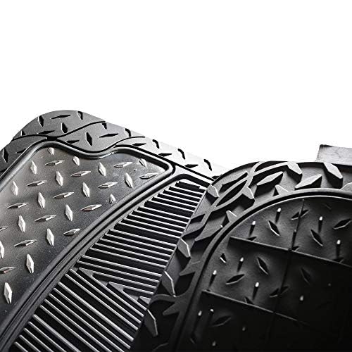 FH Group rear mats installed in SUV protecting rear footwells
