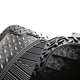 FH Group rear mats installed in SUV protecting rear footwells