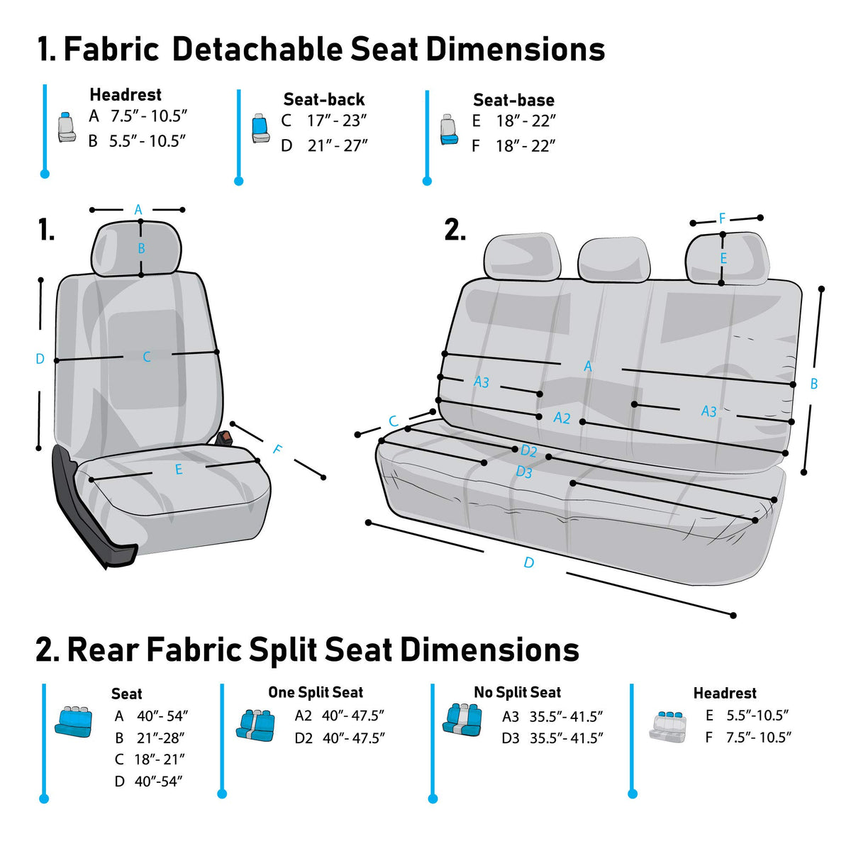 FH Group three-row interior lifestyle shot showing cohesive cabin upgrade
