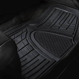FH Group driver-side mat installed demonstrating secure coverage