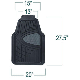 FH Group mat edge profile showing heavy-duty thickness and durability
