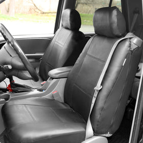 FH Group seat cover installed in car lifestyle scene showing protection and aesthetics