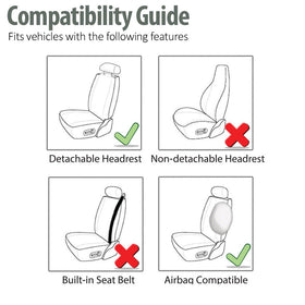 FH Group side stitching airbag detail illustrating safe deployment compatibility