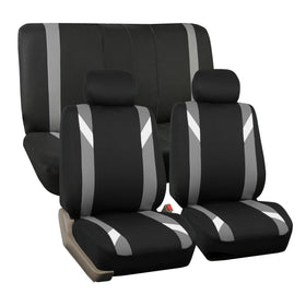 FH Group size scale seat comparison showing fit on typical low-back seat