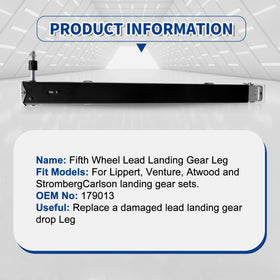 FHRHRY drop leg and cage pin included for quick direct installation