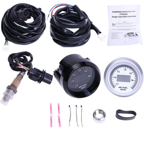 FHRHRY front gauge face with clear LED readout and quick AFR feedback