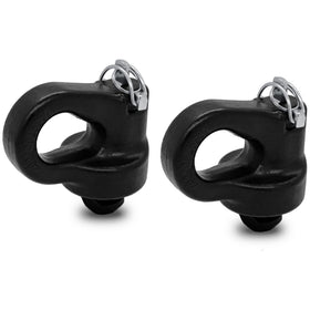 FHRHRY front view of puck system gooseneck chain anchors showing fit and OEM style