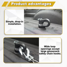 FHRHRY installed in truck puck system demonstrating direct-fit convenience