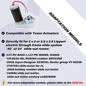 FHRHRY motor connector detail highlighting plug compatibility and easy install
