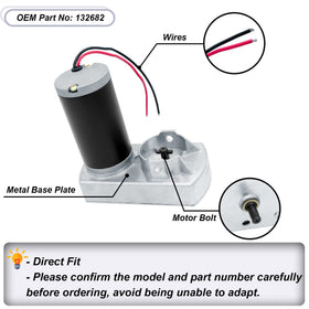 FHRHRY motor side profile with dimensions offering clear size comparison