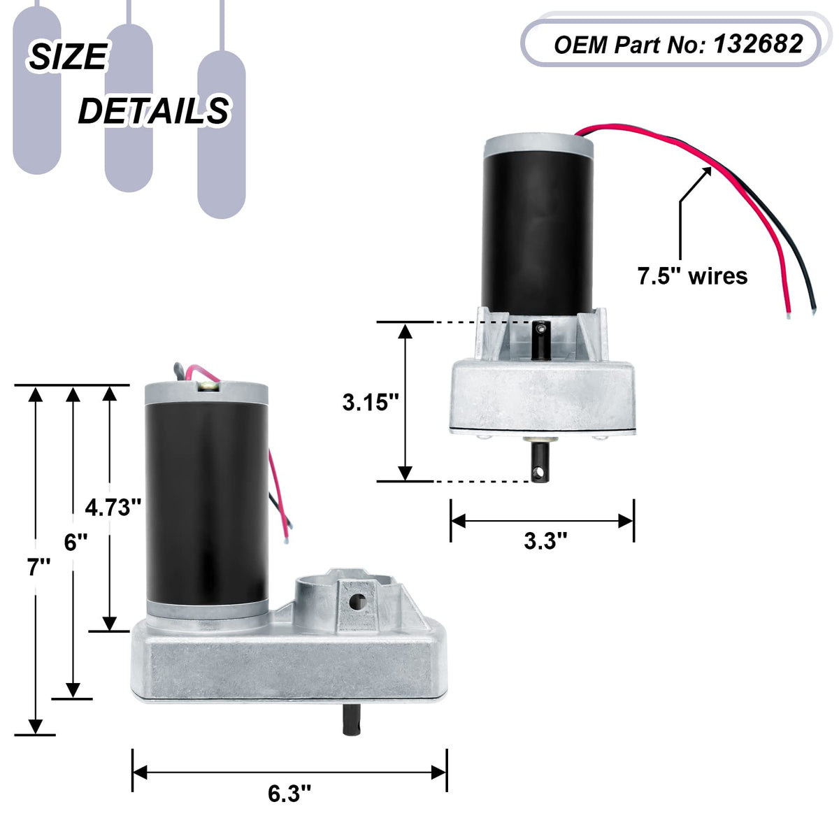 FHRHRY packaging and components showing complete replacement kit convenience