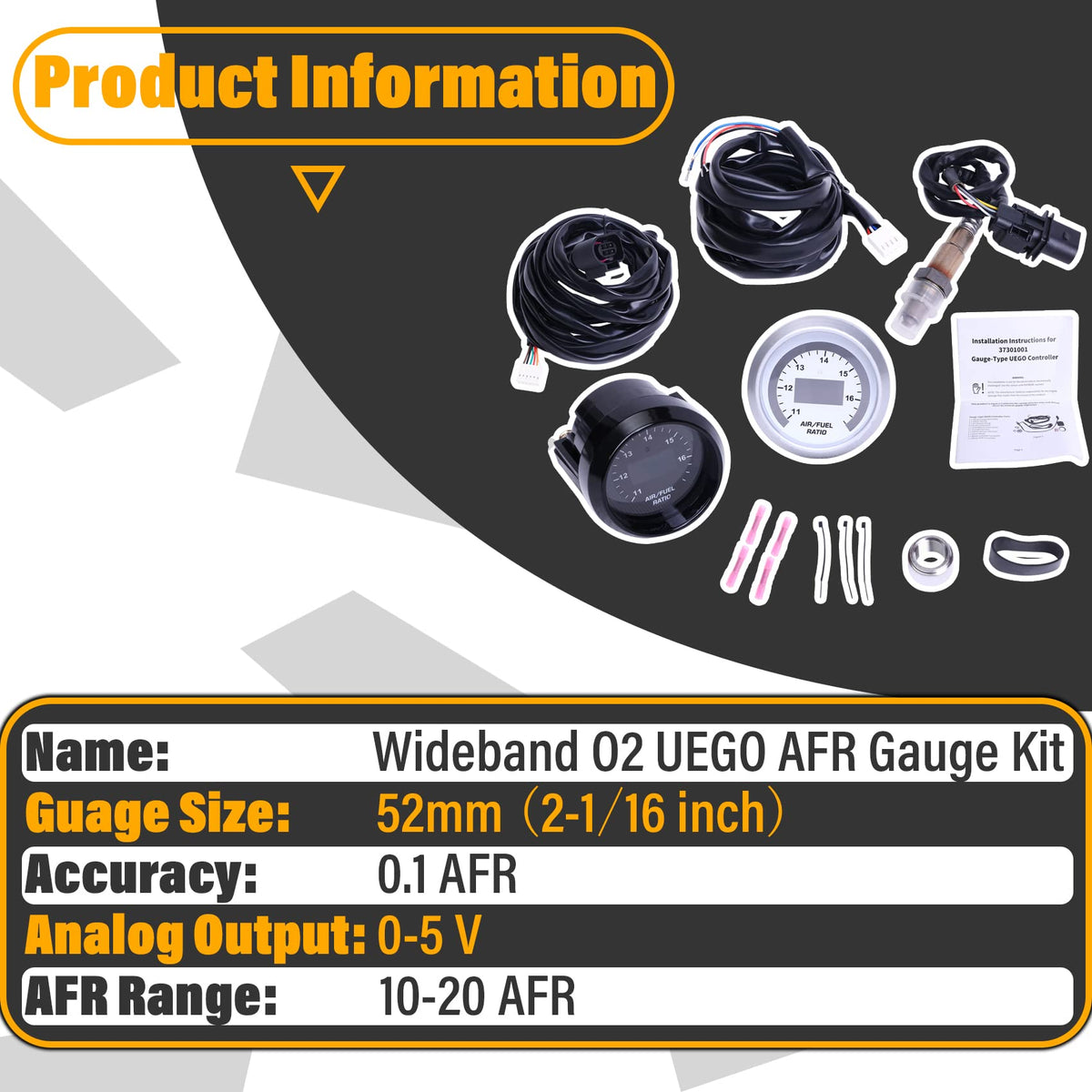 FHRHRY gauge next to ruler showing 52mm size for proper fit planning