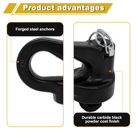 FHRHRY carbide black powder coat finish detail showing corrosion resistance