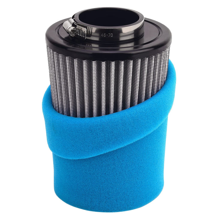 FHSJXR front view air filter showing fit and clean design for easy replacement