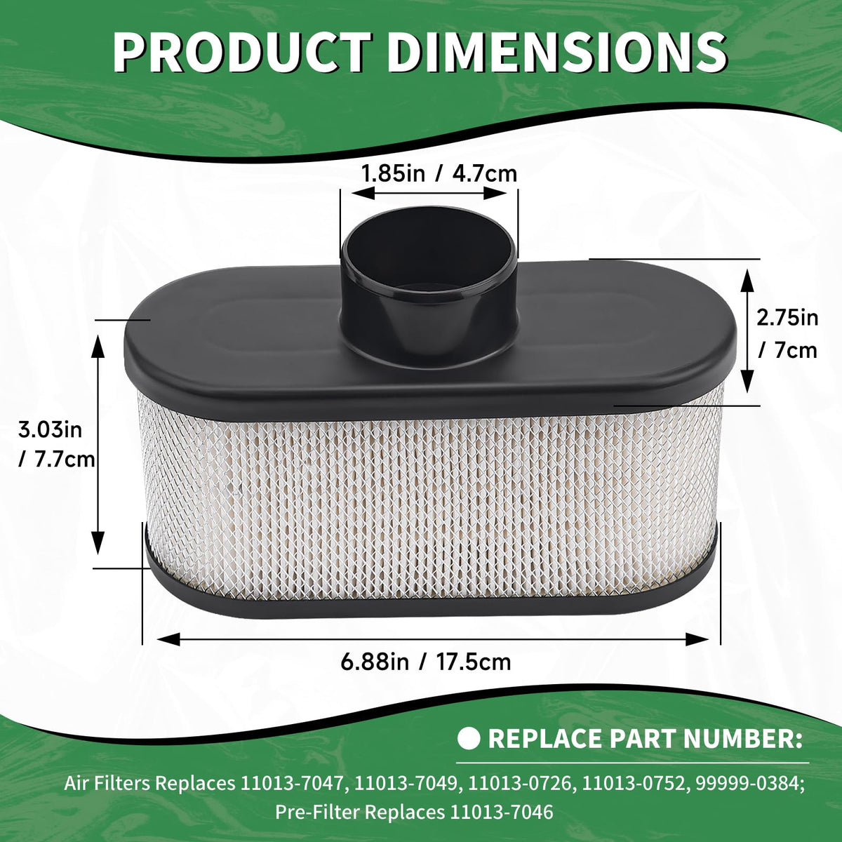 FHSJXR six-pack layout showing spare filters for reduced downtime benefit