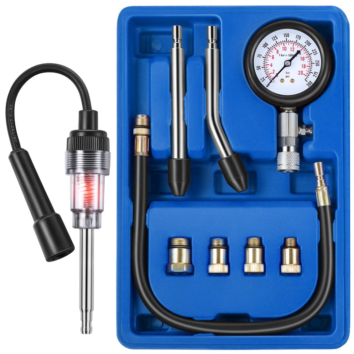 Fiada kit front view showing organized case and tools for quick diagnostics