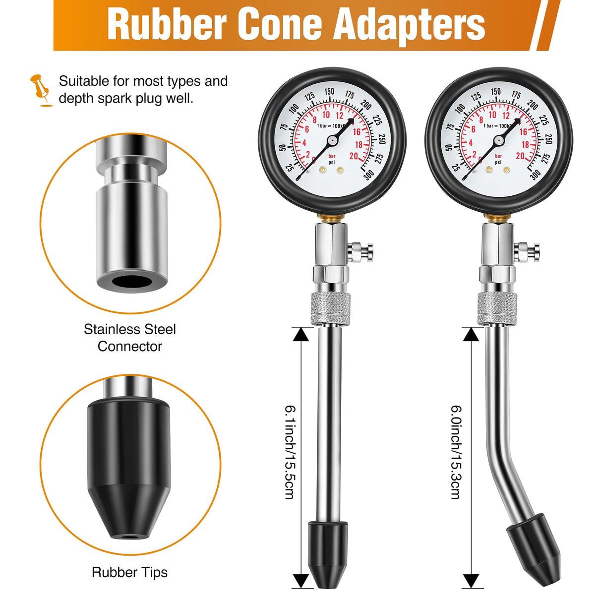 Fiada spark tester probe in hand for fast ignition diagnosis