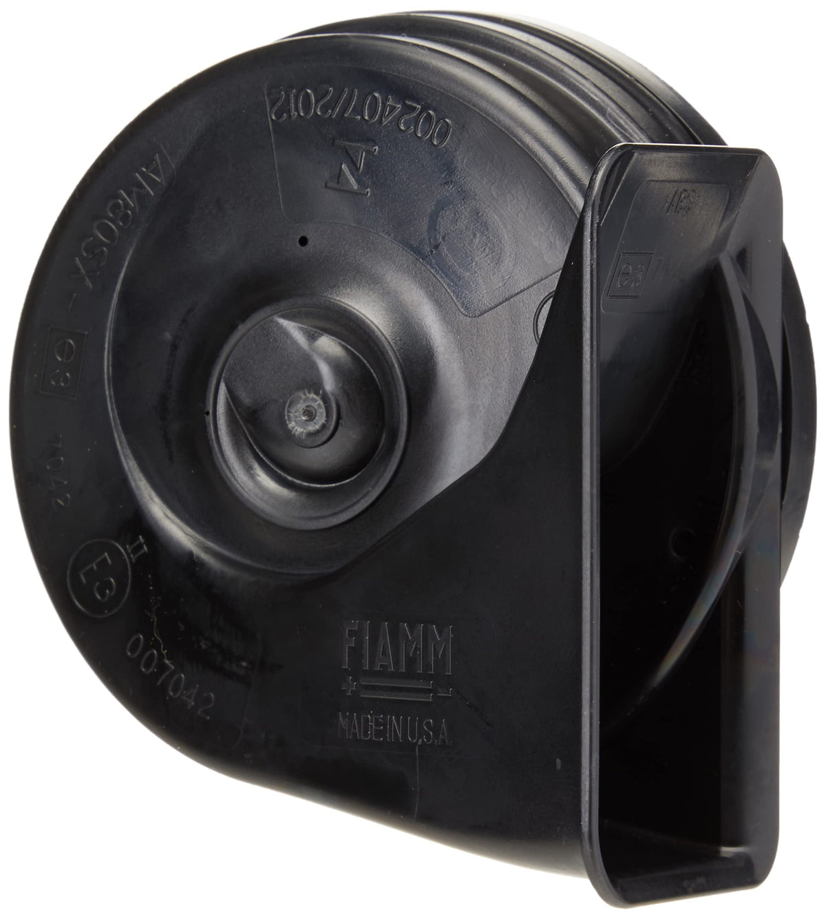 FIAMM Freeway Blaster front view showing horn face and housing for clear identification and durability