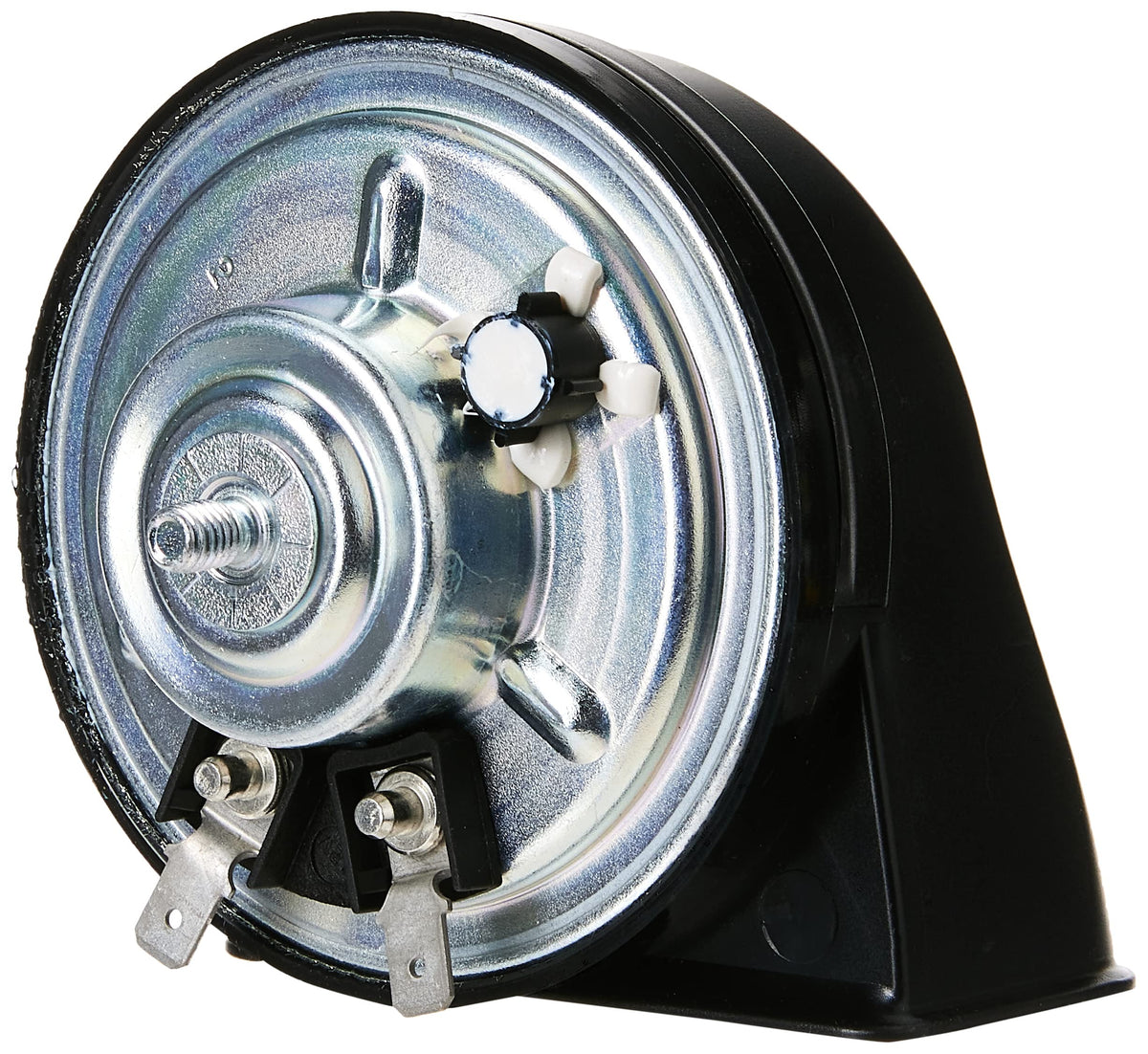 FIAMM Freeway Blaster installed on a motorcycle demonstrating clear audible warning in traffic