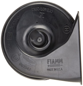 FIAMM Freeway Blaster close-up of ABS projector and aluminum coil motor showing corrosion-resistant parts