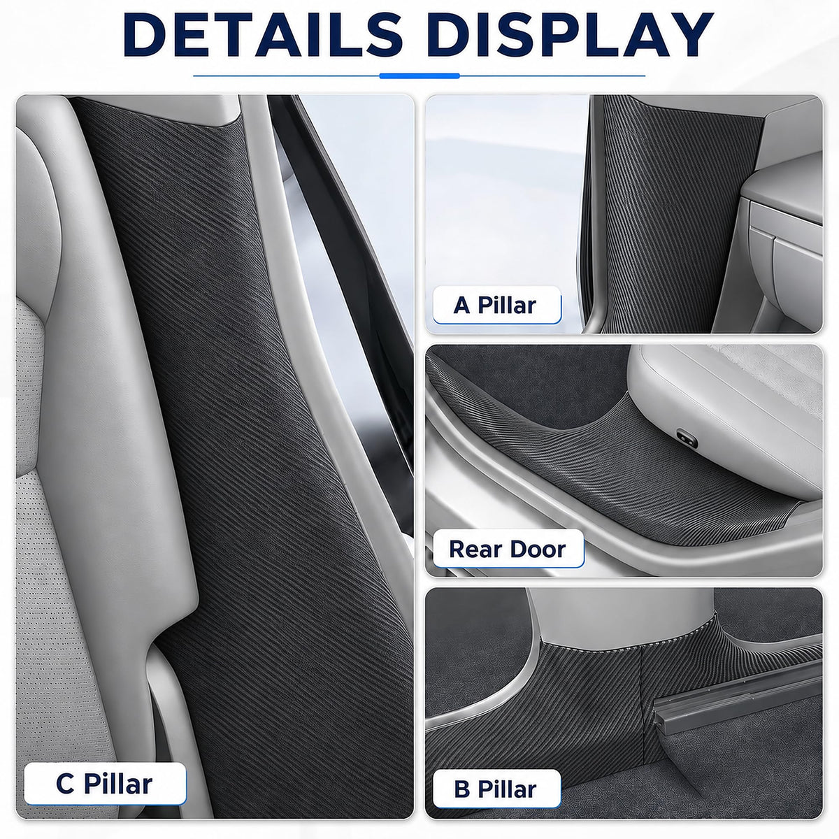 Fiaypoy product packaging with all eight pieces and installation accessories