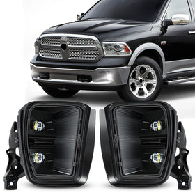 FICOLPO front fog light pair shown as OEM replacement for easy swap