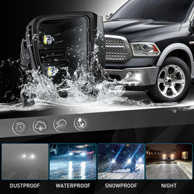 FICOLPO installed on RAM bumper demonstrating direct-fit and clean look